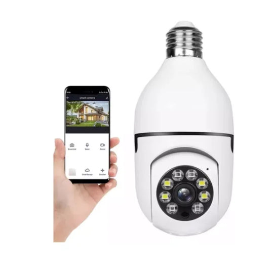 Camera Ip Giratória 360° Noturna 1080p Externa a prova Dágua