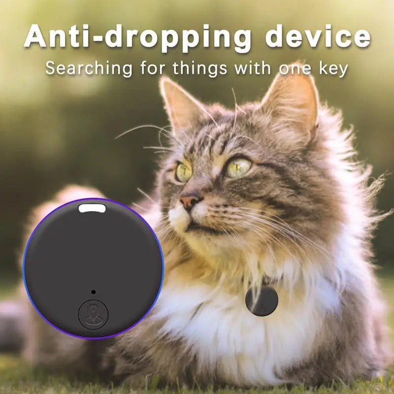 Mini Localizador GPS Anti-Perda com Alarme para Carteira, Chaveiro, Etiqueta Inteligente Compatível com Bluetooth, Rastreador para Cães, Animais de Estimação e Crianças, Localizador de Chaves LIDER-SHOPP