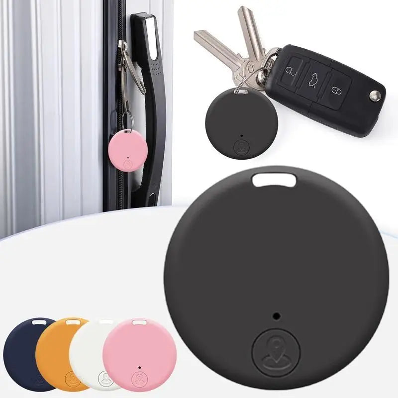 Mini Localizador GPS Anti-Perda com Alarme para Carteira, Chaveiro, Etiqueta Inteligente Compatível com Bluetooth, Rastreador para Cães, Animais de Estimação e Crianças, Localizador de Chaves LIDER-SHOPP