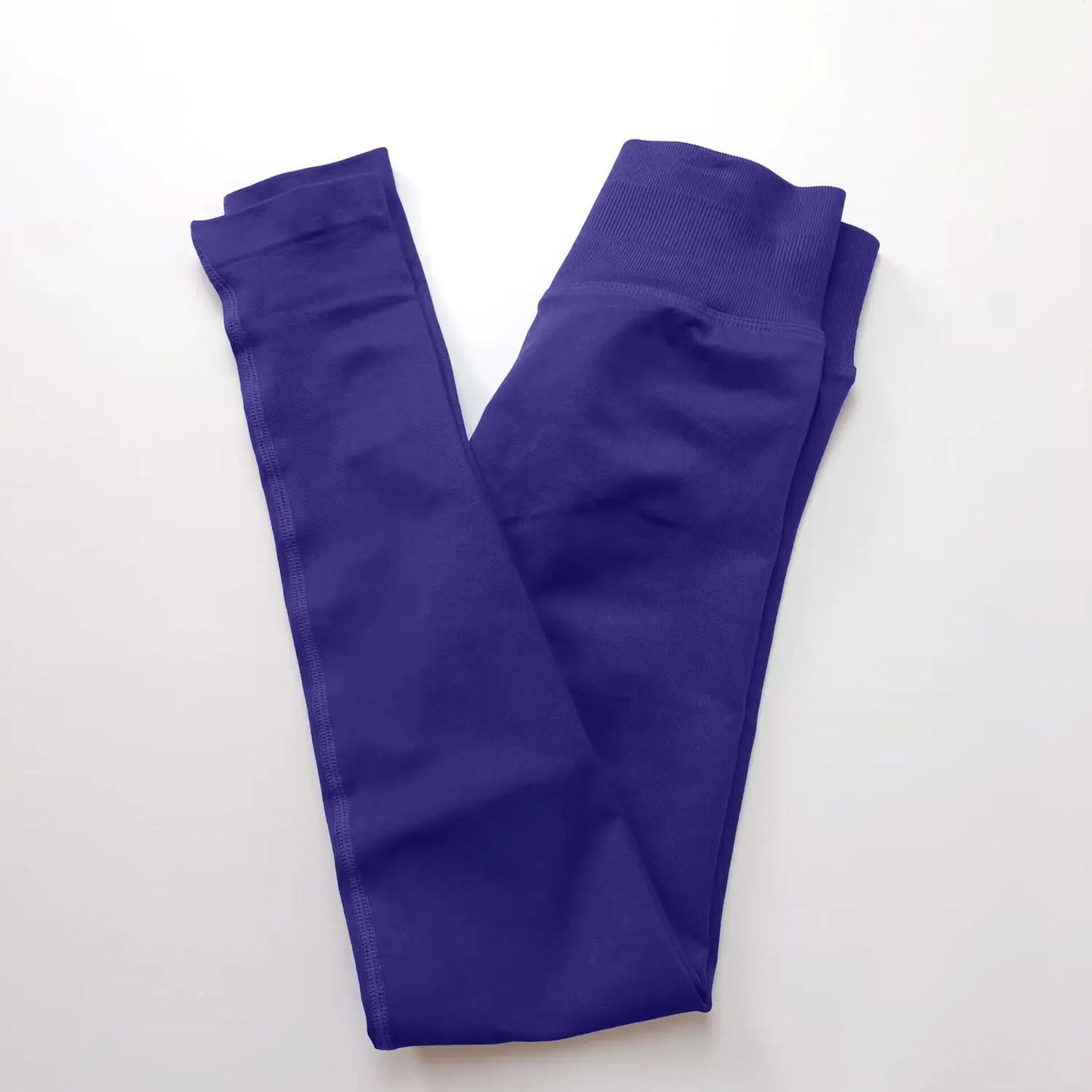 Calça Legging Feminina NCLAGEN Impact, Sem Costura, Esportiva, Yoga, com Cós Canelado Baixo, Ideal para Academia, Fitness e Treinos, com Efeito Empina Bumbum. LIDER-SHOPP