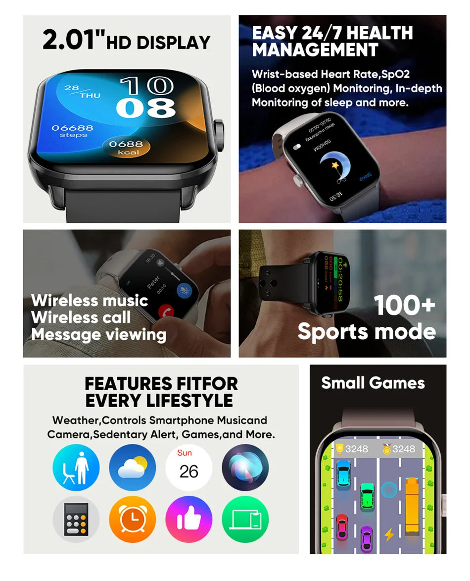 Novo 2025 Xiaomi Redmi Watch 5 Original a prova d'águaLIDER-SHOPP