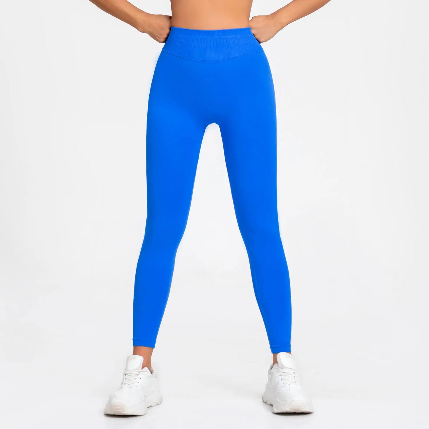 Calça Legging Feminina NCLAGEN Impact, Sem Costura, Esportiva, Yoga, com Cós Canelado Baixo, Ideal para Academia, Fitness e Treinos, com Efeito Empina Bumbum. LIDER-SHOPP