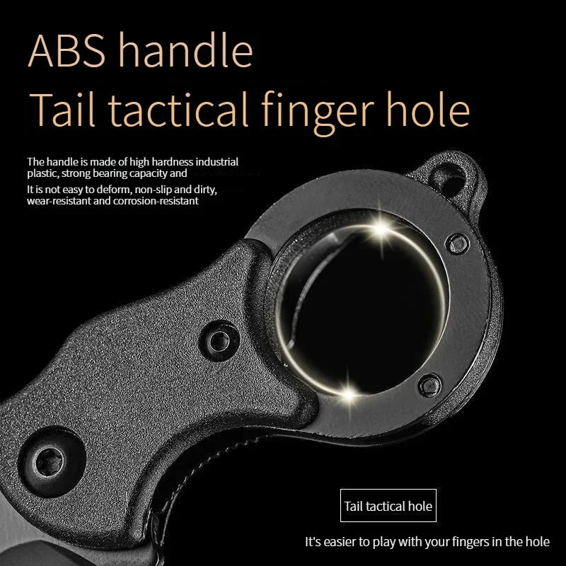 Novo chaveiro de bolso em aço inoxidável, mini canivete portátil para camping, descascador, ferramenta multifuncional EDC com corrente. LIDER-SHOPP